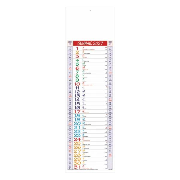 Calendario “Silhouette”
