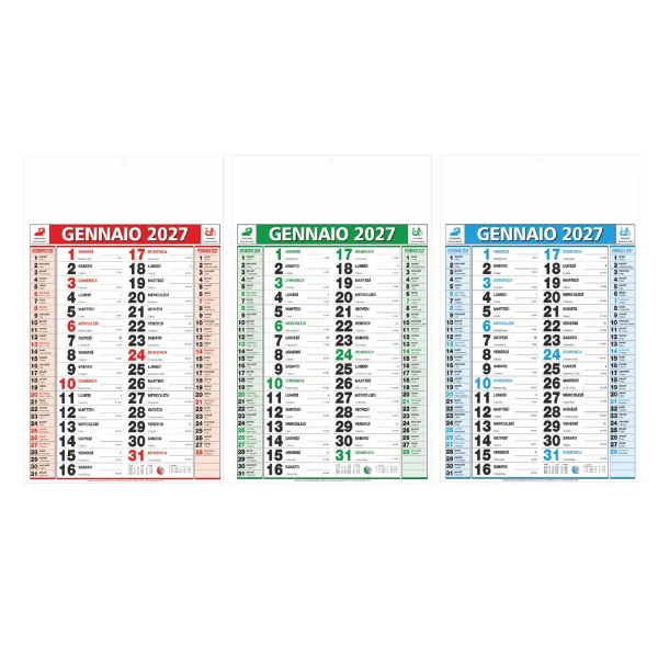 Calendario Olandese da parete 28,8x47cm, foto 1 di 4